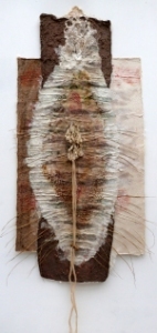 Les figures de la terre 2 - 120 x 60 cm, Dominique Rousseau - Les figures de la terre