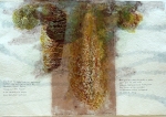 Forêt primaire - 2016 – exemplaire unique – 63 x 93, Dominique Rousseau - Papiers manuscrits