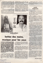 Presse , Dominique Rousseau - 1981 - Battez des mains