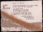 Le Dit des grands fleuves - 2006 – exemplaire unique – 40 x 57 cm, Dominique Rousseau - Papiers manuscrits