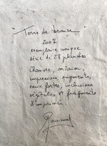 tdb_colophon, Dominique Rousseau - Terre de braise