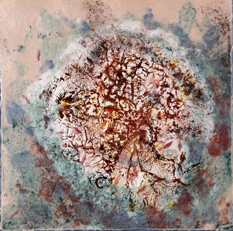 Arbre monde – 60 x 60 cm , Dominique Rousseau - Contact