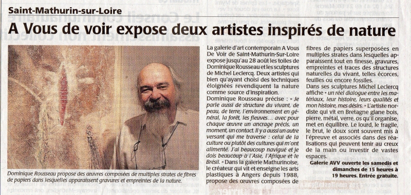 presse 1, Dominique Rousseau - Contact