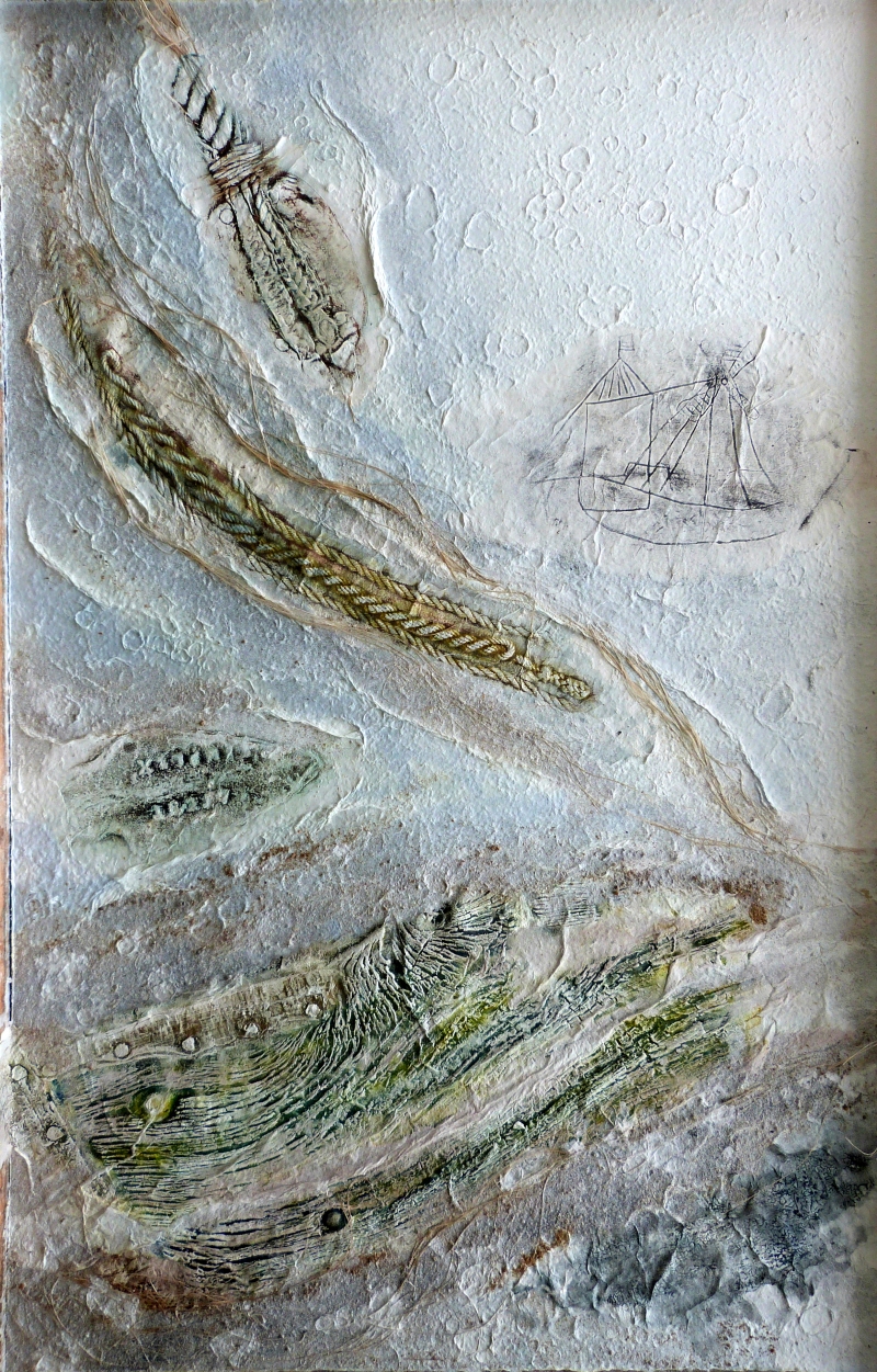 Mémoire du fleuve 1 - 140 x 180 cm , Dominique Rousseau - Contact