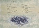 Soliloque aux Sept-îles - 2023 – 6 exemplaires – 59x79 cm, Dominique Rousseau - Papiers manuscrits