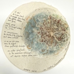 La création sous marine - 2023 – 5 exemplaires -Tondo dia. 40 cm, Dominique Rousseau - Papiers manuscrits