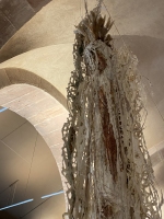 Stèle, Dominique Rousseau - 2021 - De fibres et d'eau