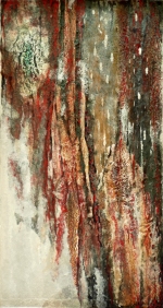 Brasiers 1 - 170 x 90 cm, Dominique Rousseau - 2012 - L'Apocalypse perdue