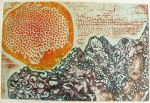 le rêve des polypes 3, Dominique Rousseau - Gravures en couleur