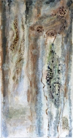 Épave de Loire 2 – 170 x 90  cm , Dominique Rousseau - 2013- Mémoire du fleuve