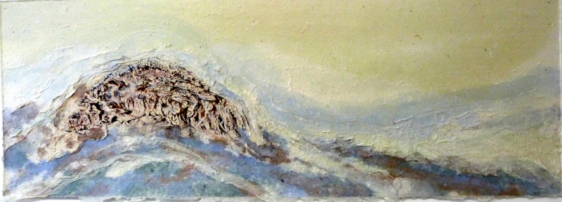 La grande vague 2015 - 60 x 170 cm, Dominique Rousseau - Contact